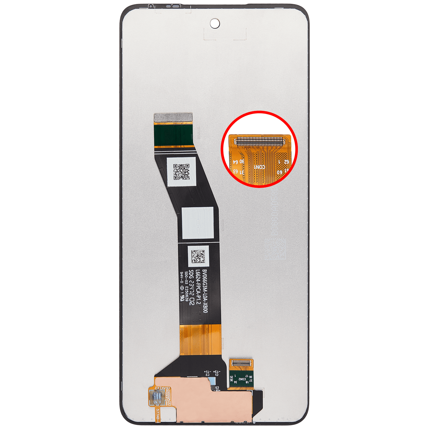 LCD Assembly Without Frame For Motorola Moto G 5G (XT2417 / 2024) (Refurbished) (All Colors) replacement part SKU 107082006686 image 4
