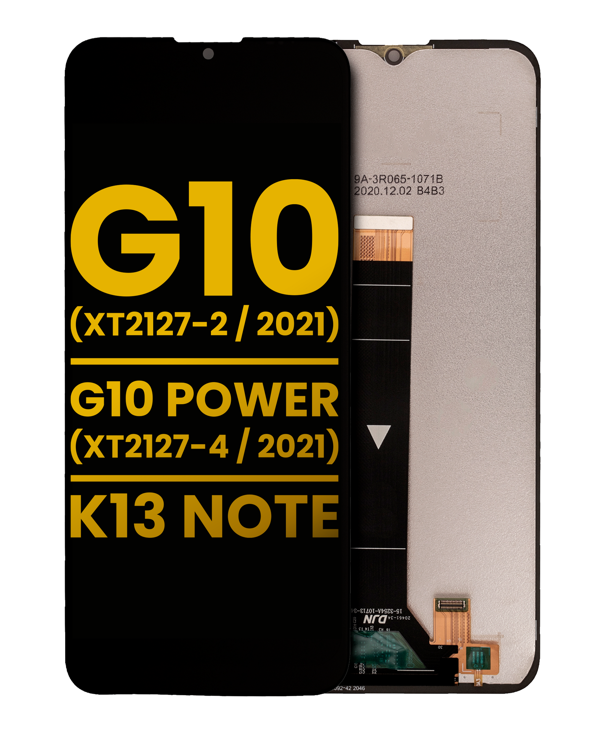 LCD Assembly Without Frame For Motorola Moto G10 (XT2127-2 / 2021) / G10 Power (XT2127-4 / 2021) / Lenovo K13 Note (Refurbished) (All Colors) replacement part for compatible Motorola phone, SKU 107082028401, product image 1