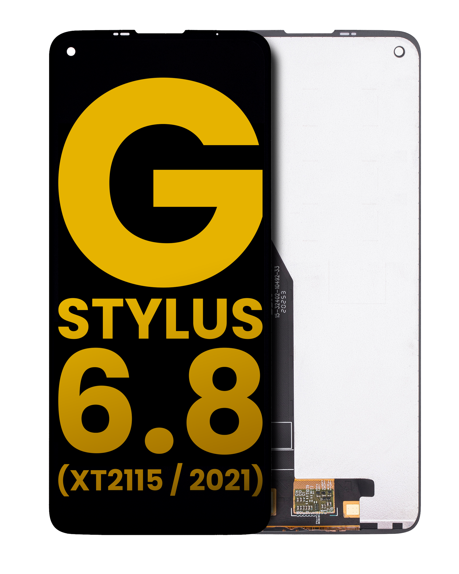 LCD Assembly Without Frame For Motorola Moto G Stylus 6.8" (XT2115 / 2021) (Refurbished) (All Colors) replacement part for compatible Motorola phone, SKU 107082089001, product image 1