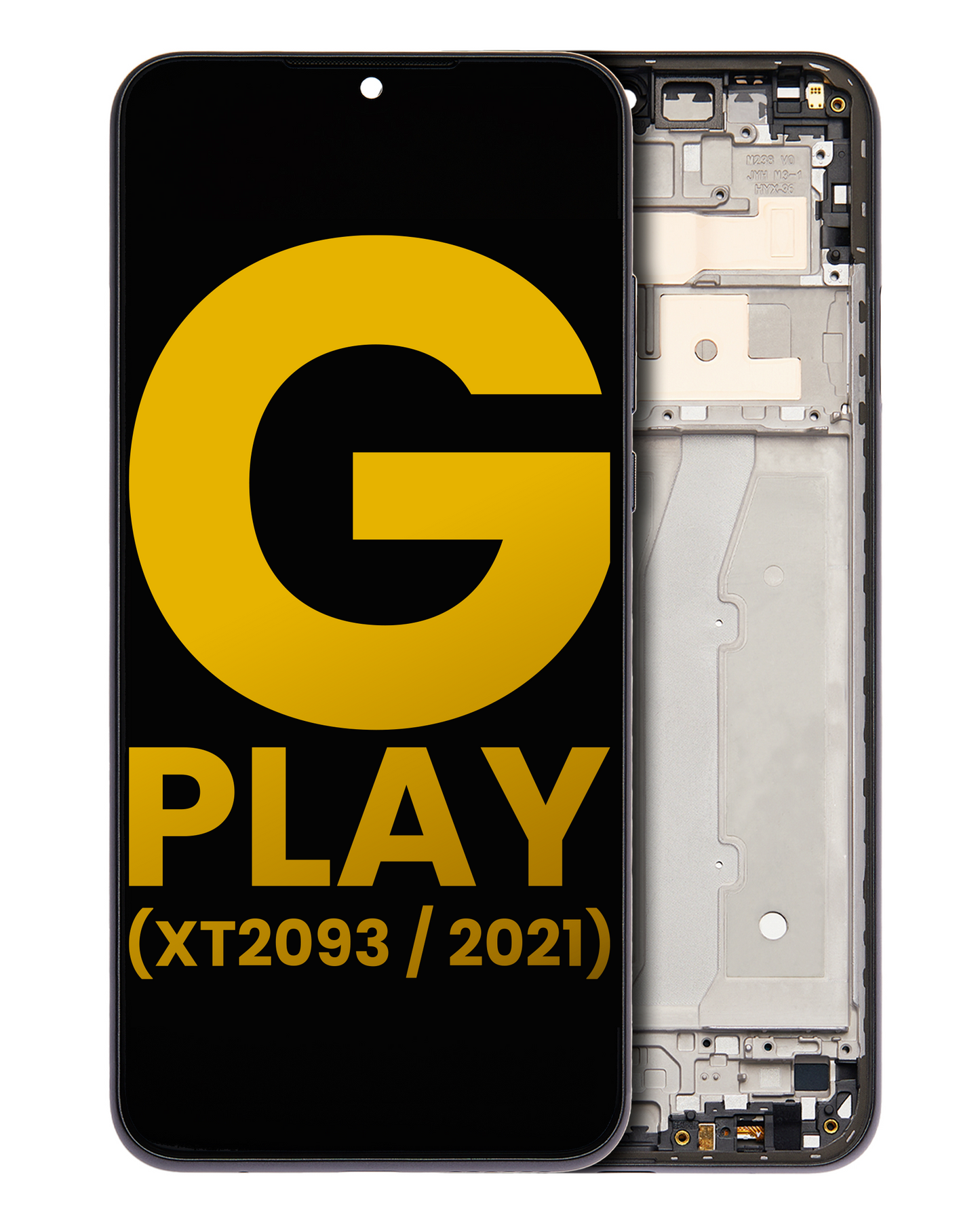 LCD Assembly With Frame For Motorola Moto G Play (XT2093 / 2021) (Refurbished) (Flash Gray) replacement part for compatible Motorola phone, SKU 107081016844, product image 1