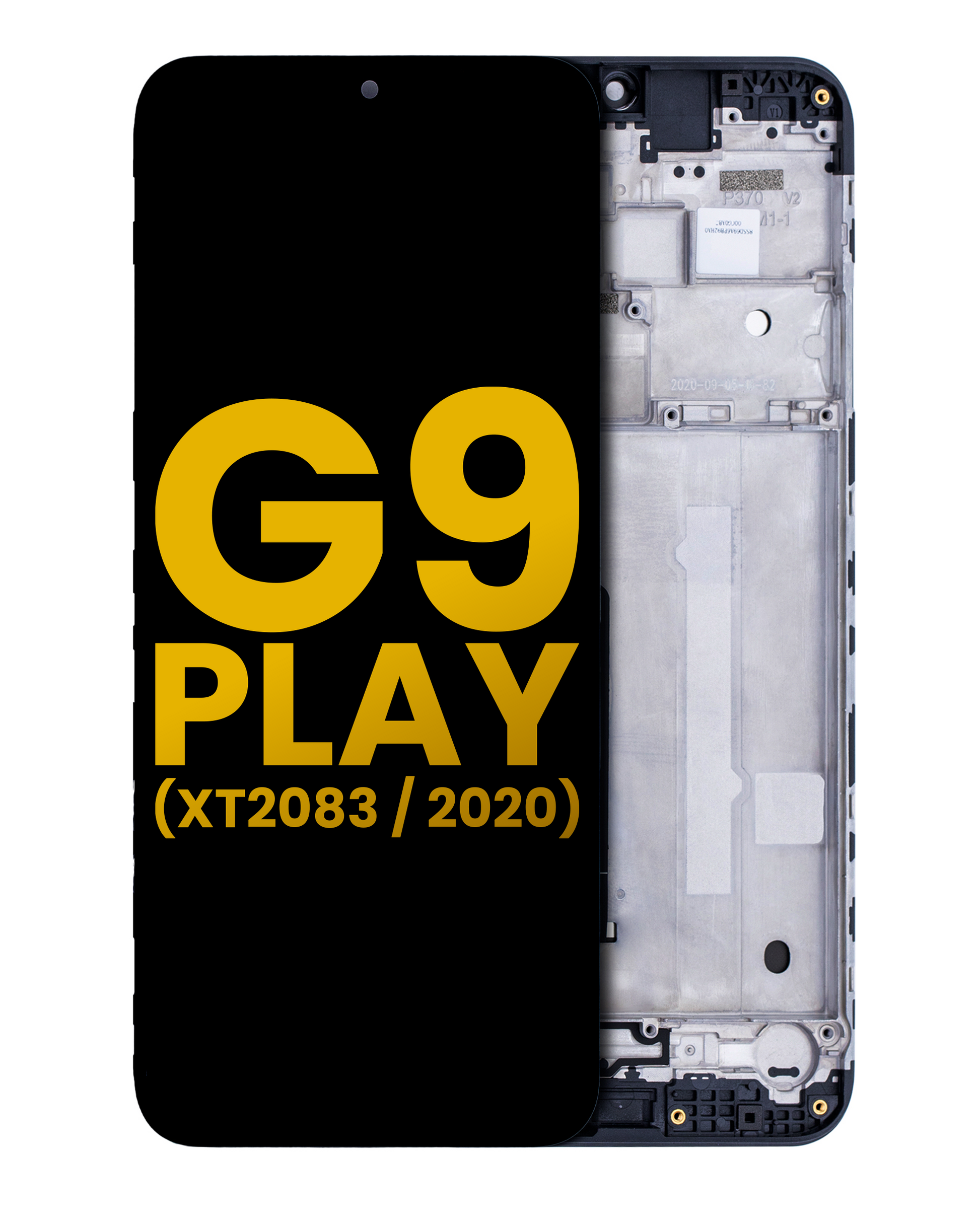 LCD Assembly With Frame For Motorola Moto G9 Play (XT2083 / 2020) (Refurbished) (All Colors) replacement part for compatible Motorola phone, SKU 107082082502, product image 1