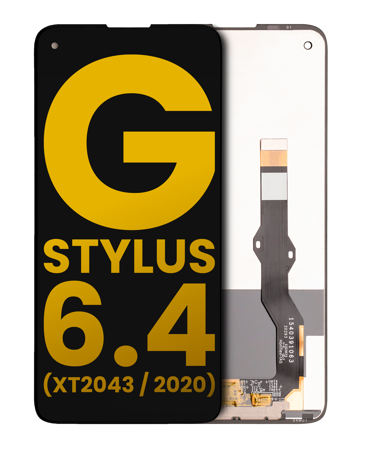 LCD Assembly Without Frame For Motorola Moto G Stylus 6.4" (XT2043 / 2020) (Refurbished) (All Colors) | compatible mobile phone replacement part | SKU 107082083301 | product image 1