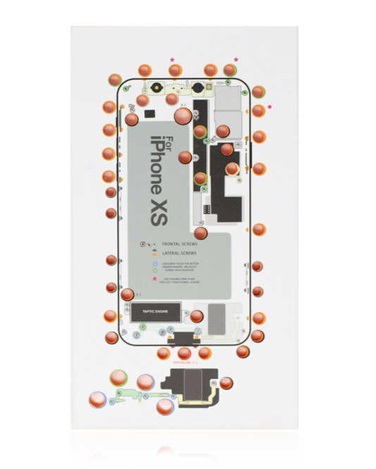 iScrews Position Mat For iPhone XS (dottorpod)