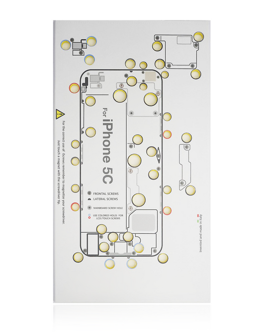 iScrews Position Mat For iPhone 5C (dottorpod)