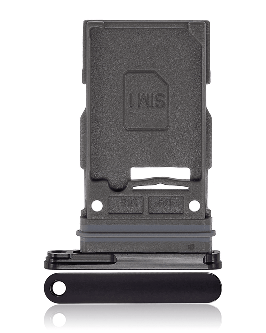 Single Sim Card Tray For Samsung Galaxy S23 5G / S23 Plus 5G (Phantom Black)