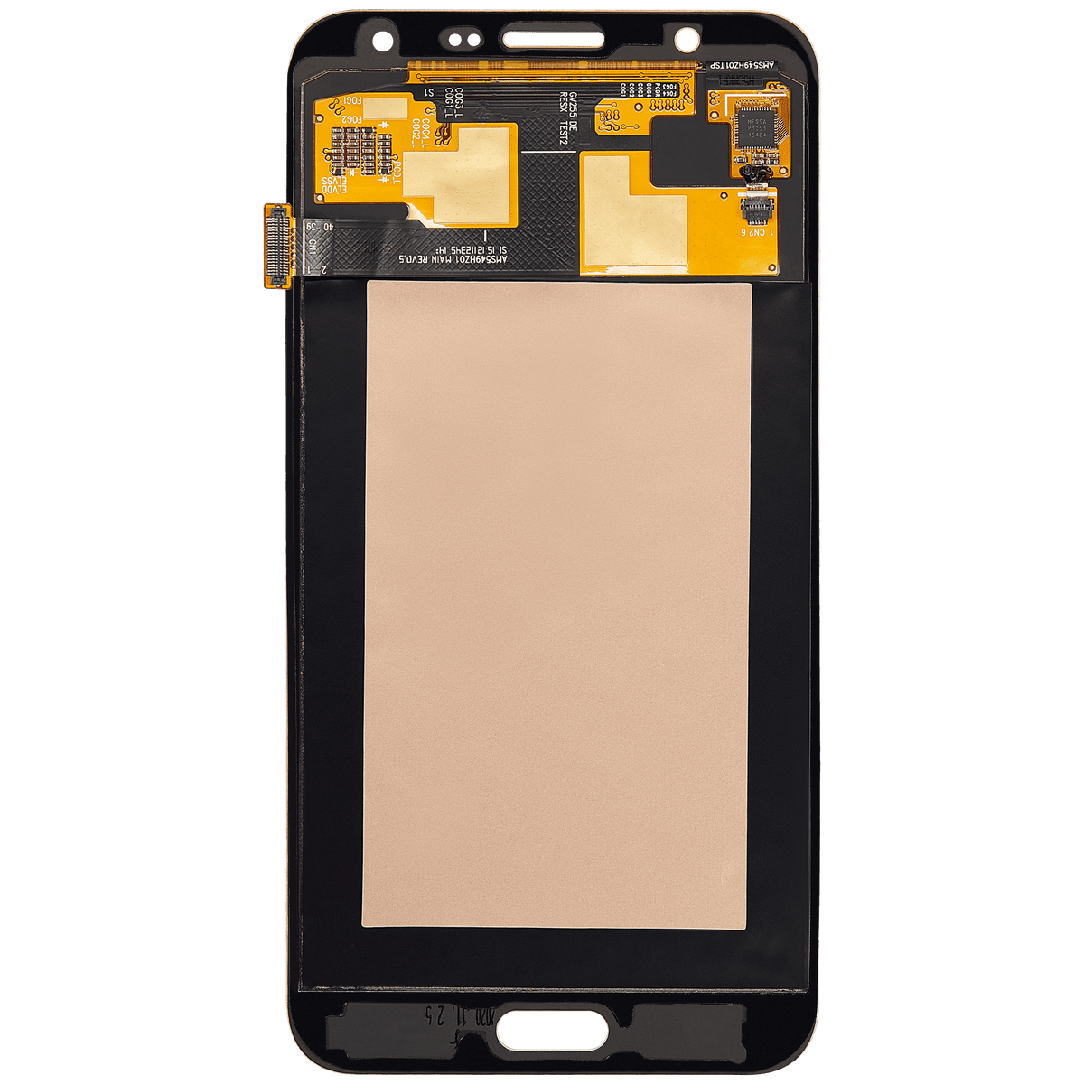 OLED Assembly Without Frame For Samsung Galaxy J7 (J700 / 2015) (Refurbished) (White) Samsung replacement part SKU 107082017001 product image 3