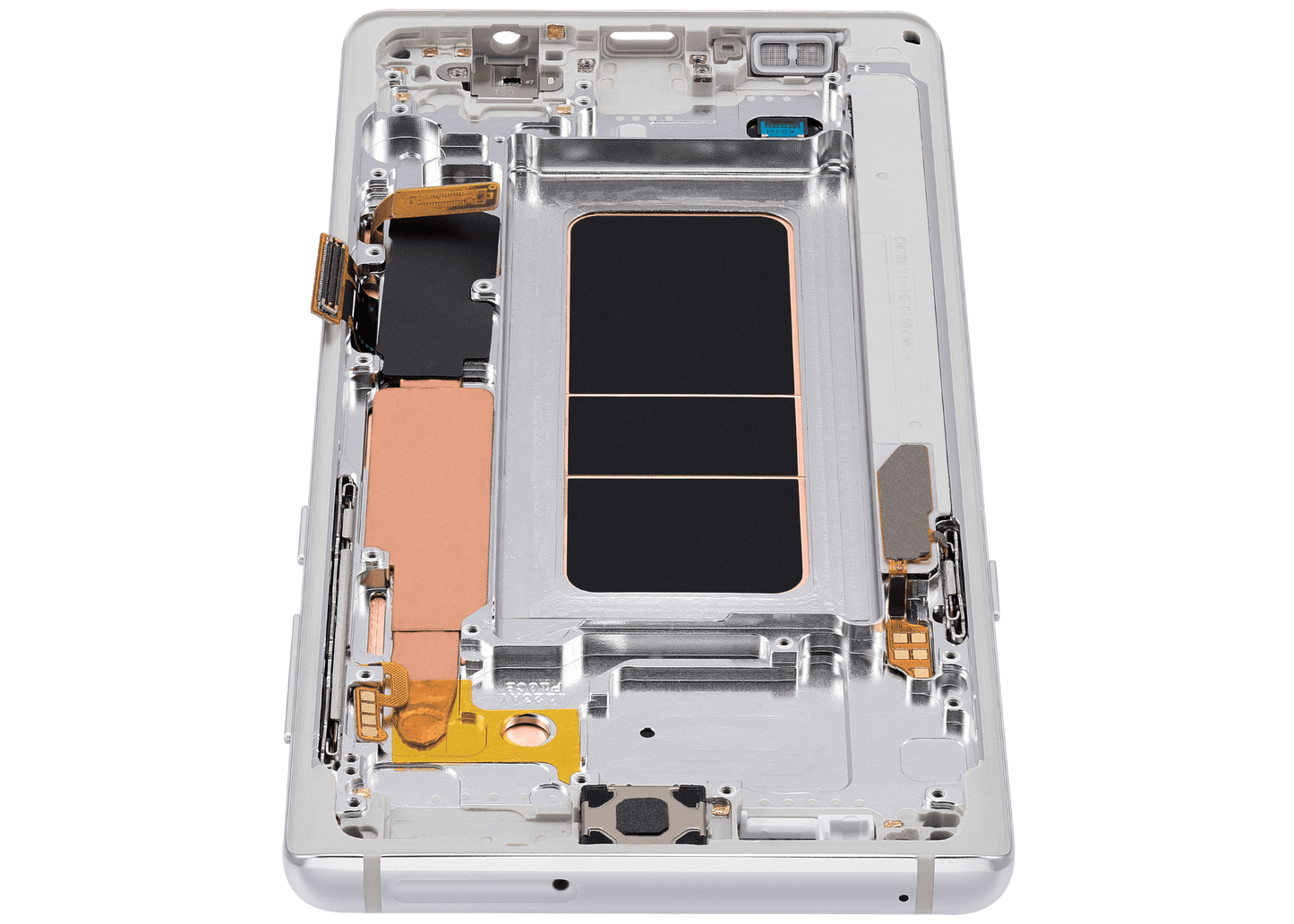 OLED Assembly With Frame For Samsung Galaxy Note 9 (Refurbished) (Cloud Silver)