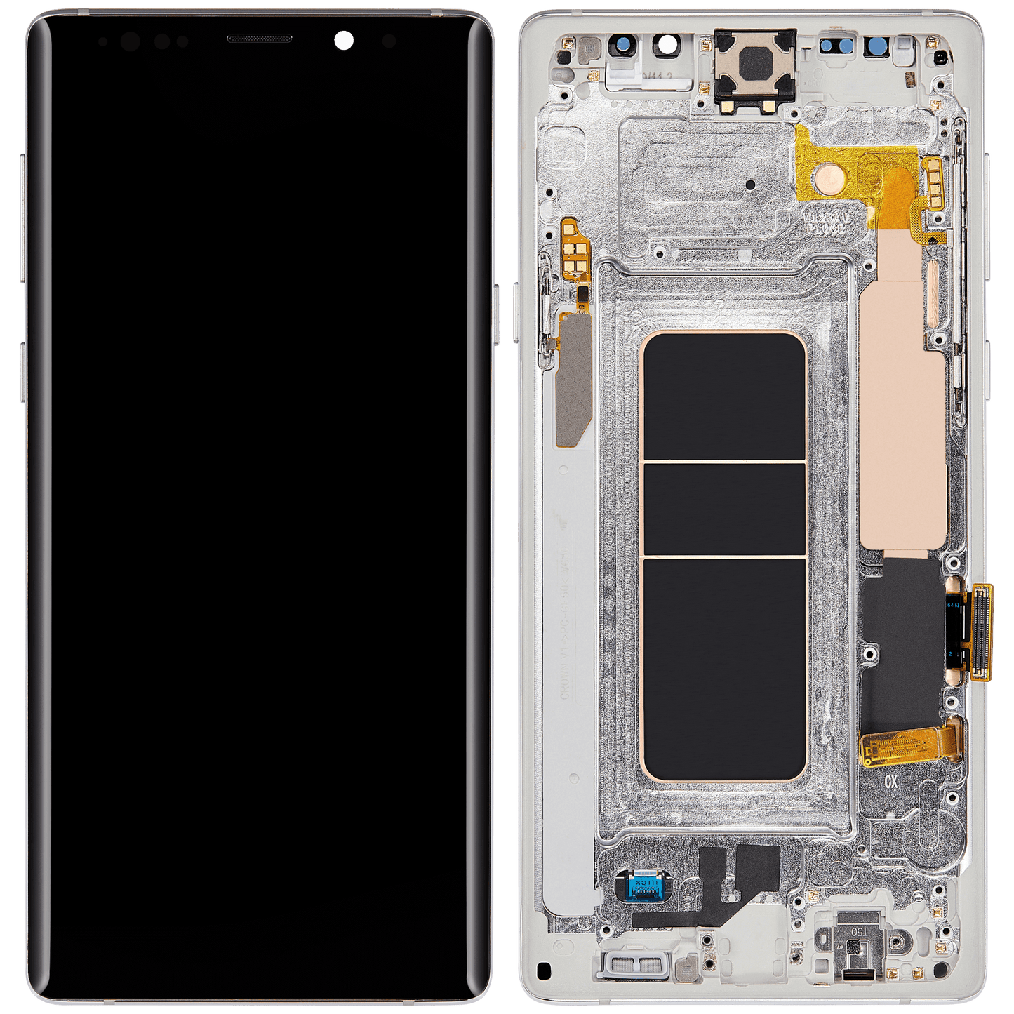 OLED Assembly With Frame For Samsung Galaxy Note 9 (Refurbished) (Alpine White)