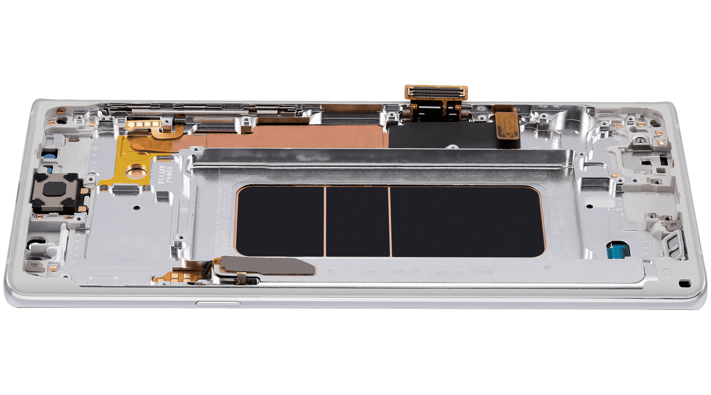 OLED Assembly With Frame For Samsung Galaxy Note 9 (Refurbished) (Alpine White)