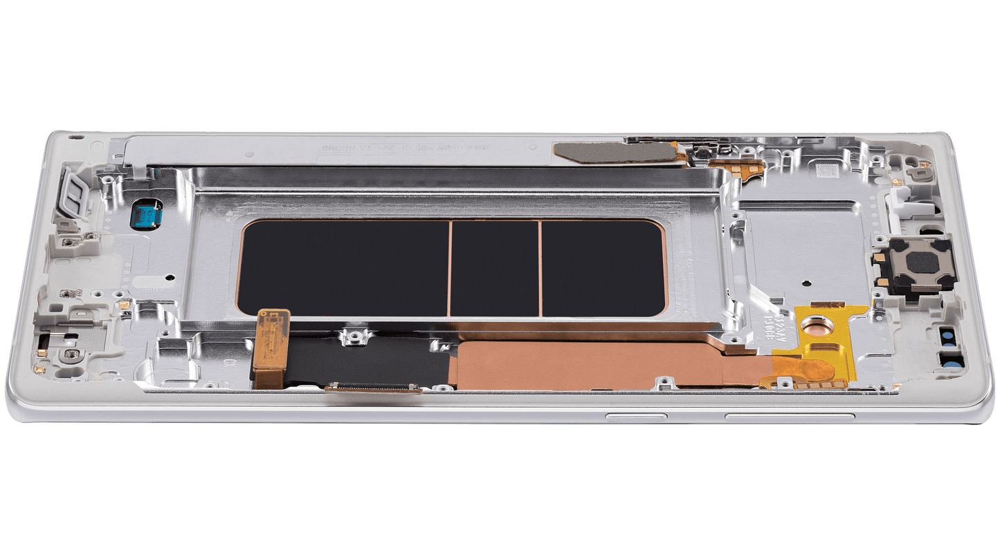 OLED Assembly With Frame For Samsung Galaxy Note 9 (Refurbished) (Alpine White)