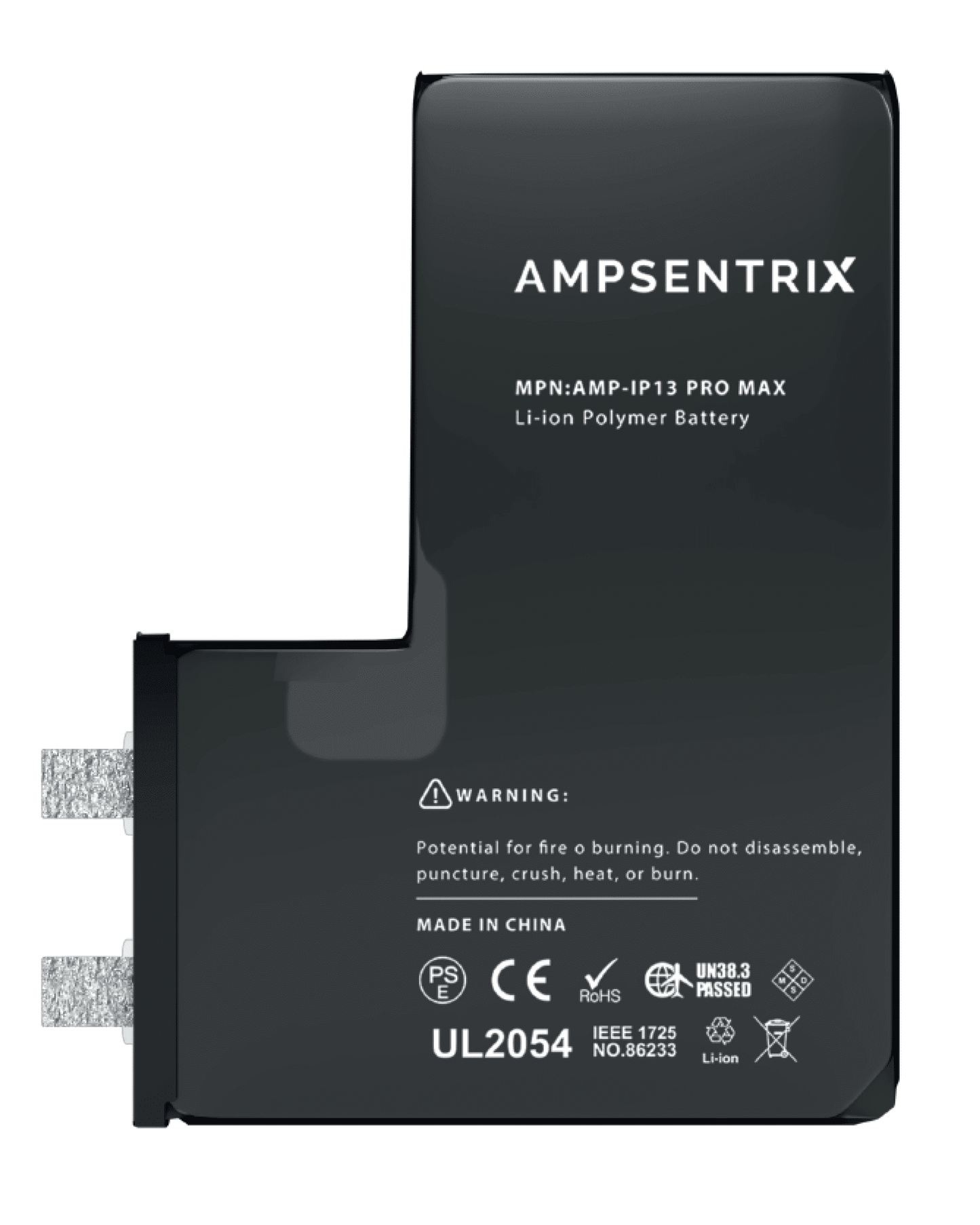 Replacement Battery For IPhone 13 Pro Max (Spot Welding Required) (AmpSentrix Core Extended)