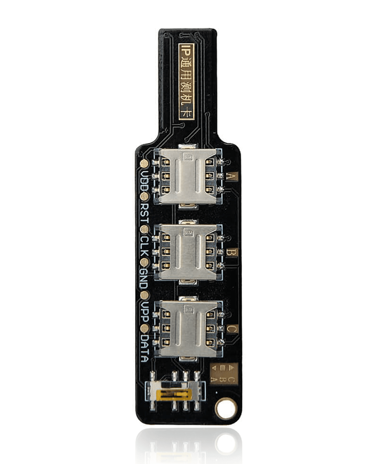 3in 1 Sim Card Signal Tester For iPhone 4 - 8 Plus / X / XS / 13 Mini
