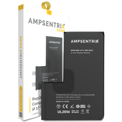Replacement Battery Core For iPhone 15 Pro Max (Spot Welding Required) (AmpSentrix Core)