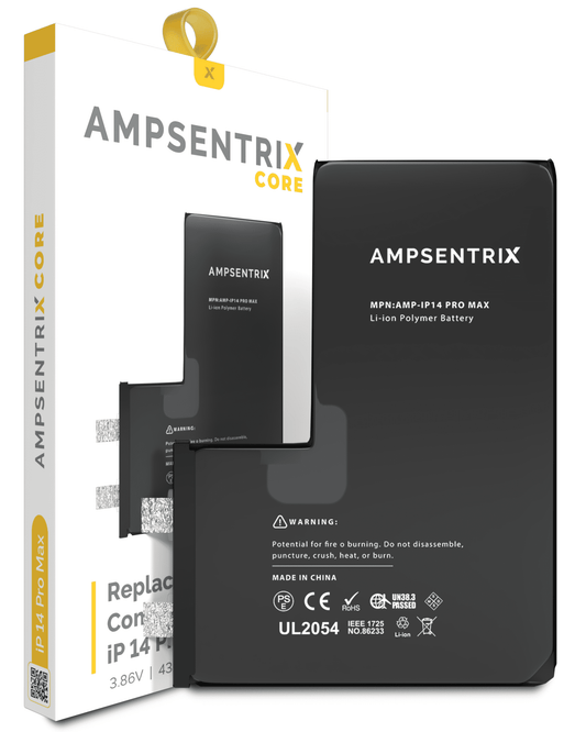 Replacement Battery Core For iPhone 14 Pro Max (Spot Welding Required) (AmpSentrix Core)