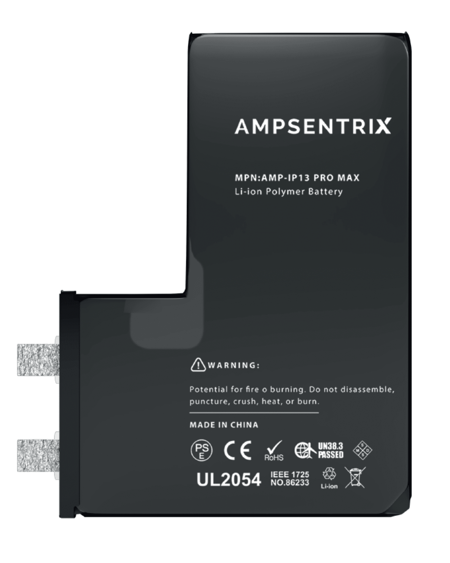 Replacement Battery Core For iPhone 13 Pro Max (Spot Welding Required) (AmpSentrix Core)