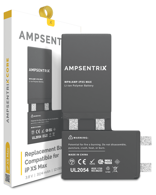 Replacement Battery Core For iPhone XS Max (Spot Welding Required) (AmpSentrix Core)