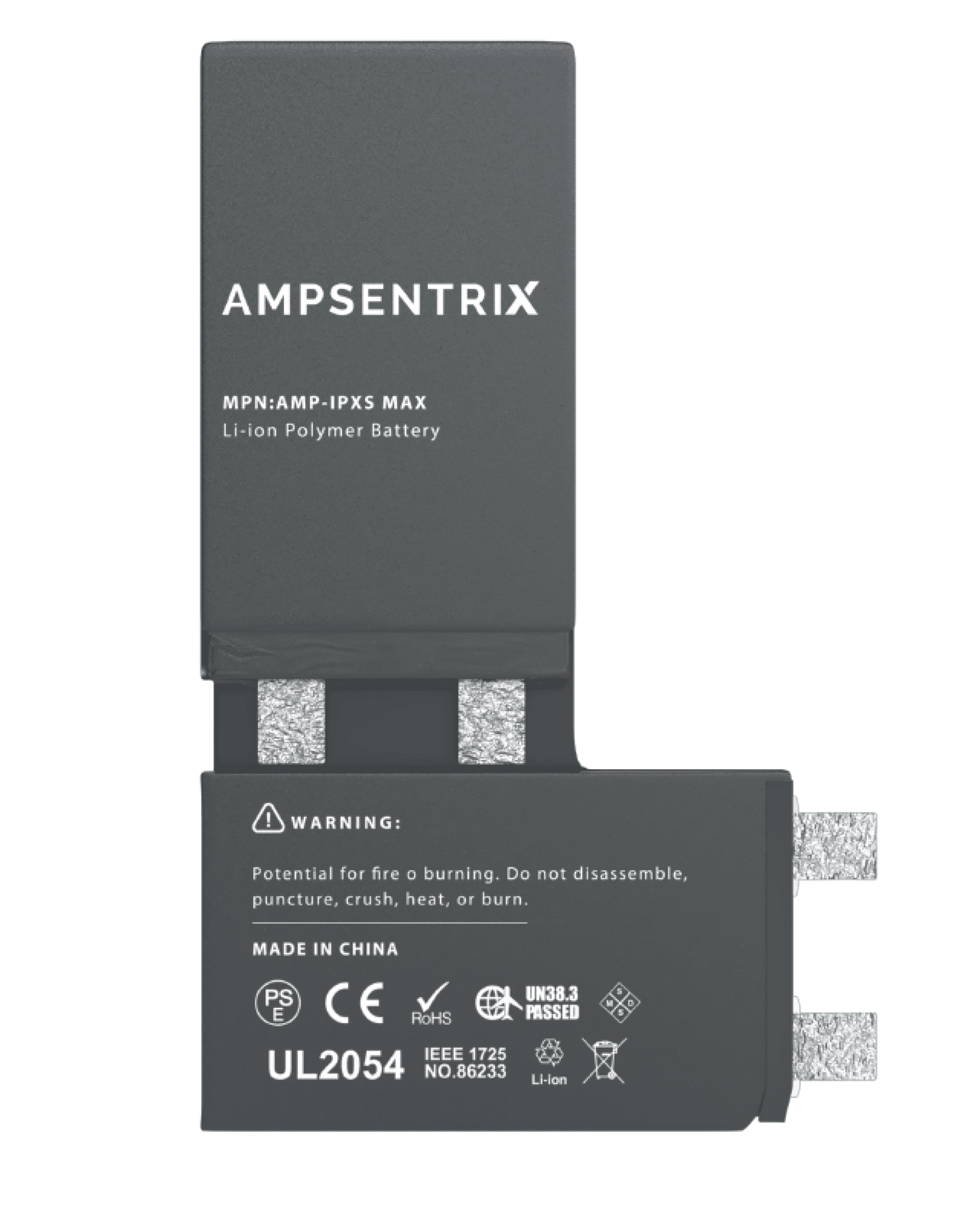 Replacement Battery Core For iPhone XS Max (Spot Welding Required) (AmpSentrix Core)