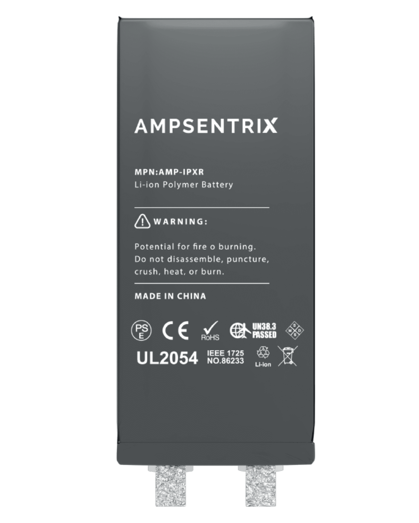 Replacement Battery Core For iPhone XR (Spot Welding Required) (AmpSentrix Core)