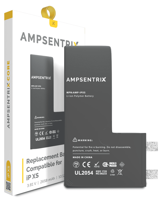Replacement Battery Core For iPhone XS (Spot Welding Required) (AmpSentrix Core)
