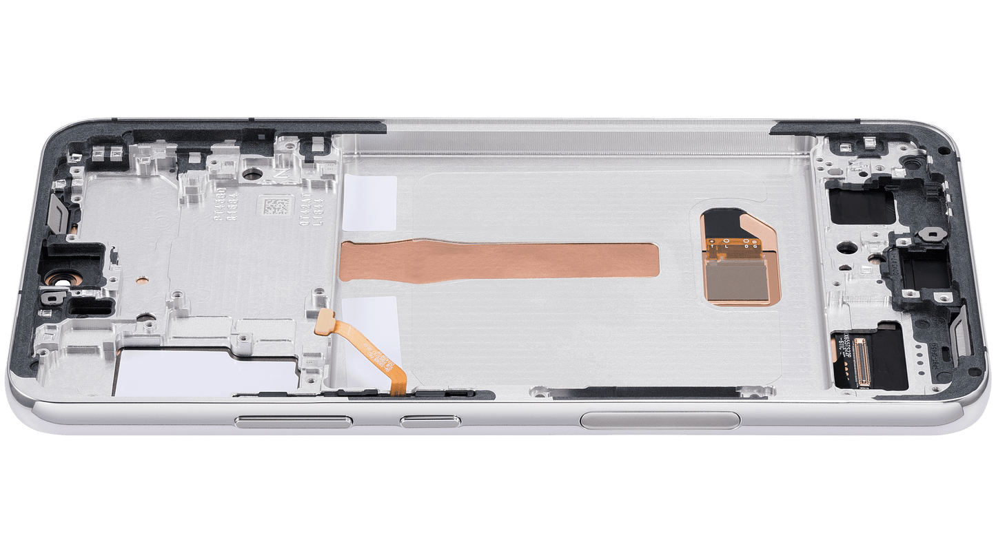 OLED Assembly With Frame For Samsung Galaxy S22 Plus 5G (US & International Version) (Aftermarket Plus) (White)