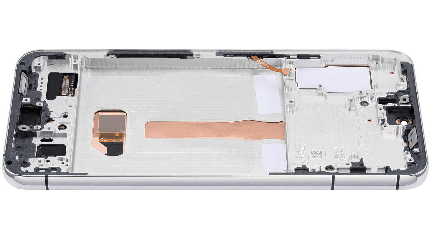 OLED Assembly With Frame For Samsung Galaxy S22 Plus 5G (US & International Version) (Aftermarket Plus) (White)