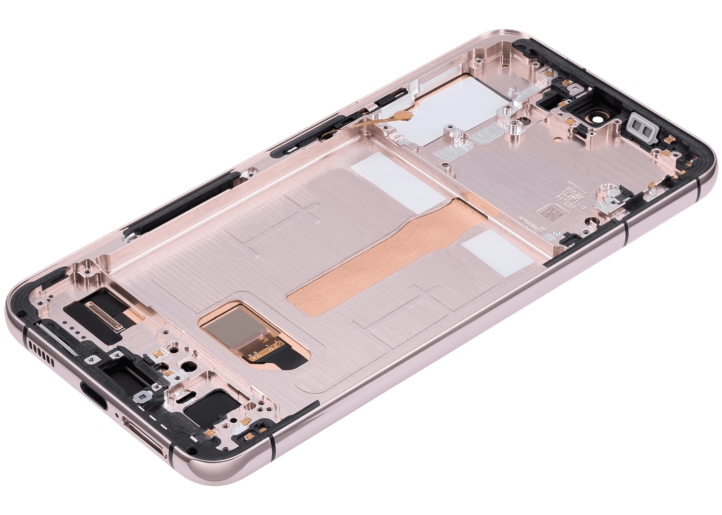 OLED Assembly With Frame For Samsung Galaxy S22 Plus 5G (US & International Version) (Aftermarket Plus) (Pink Gold / Violet)