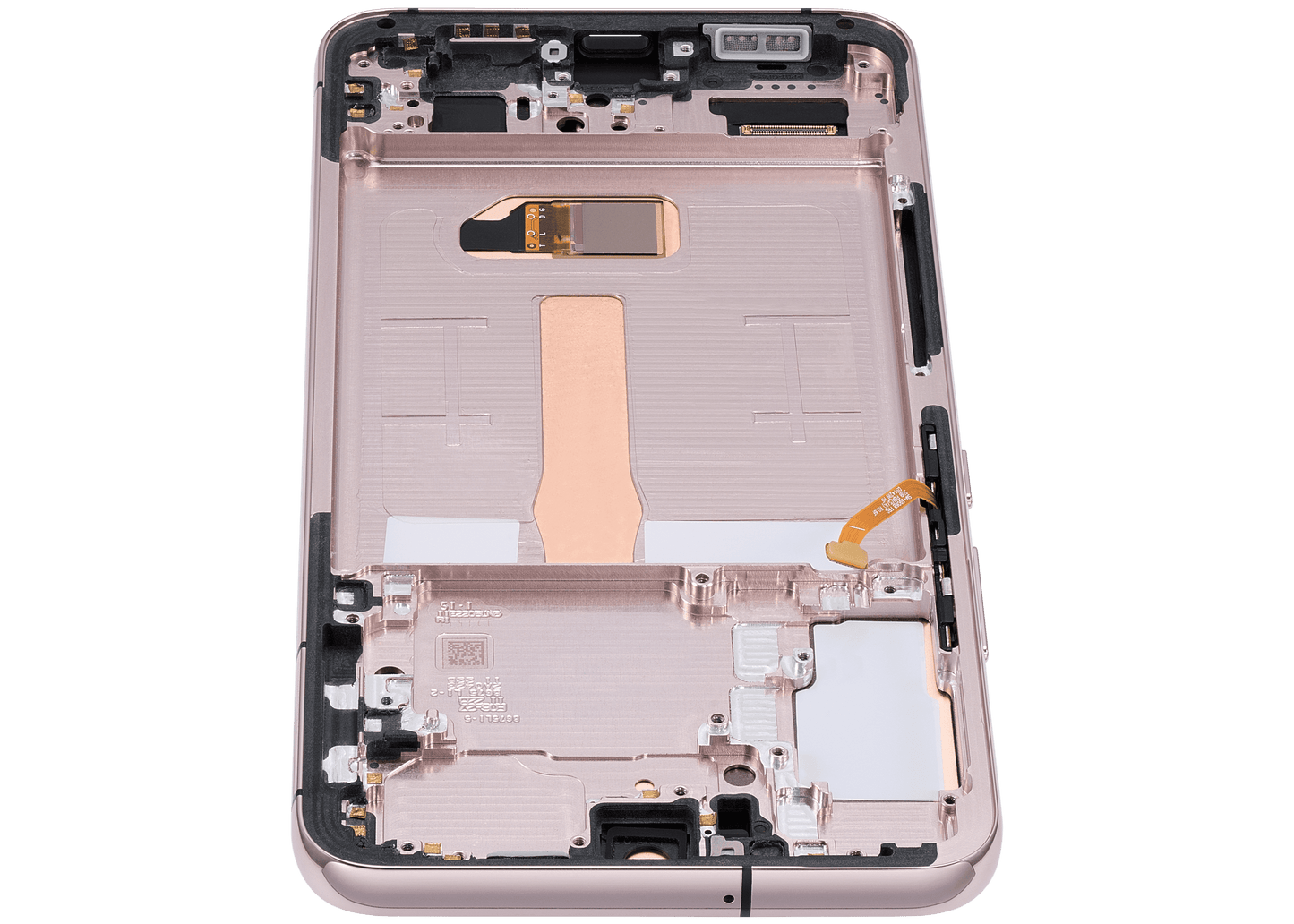 OLED Assembly With Frame For Samsung Galaxy S22 Plus 5G (US & International Version) (Aftermarket Plus) (Pink Gold / Violet)
