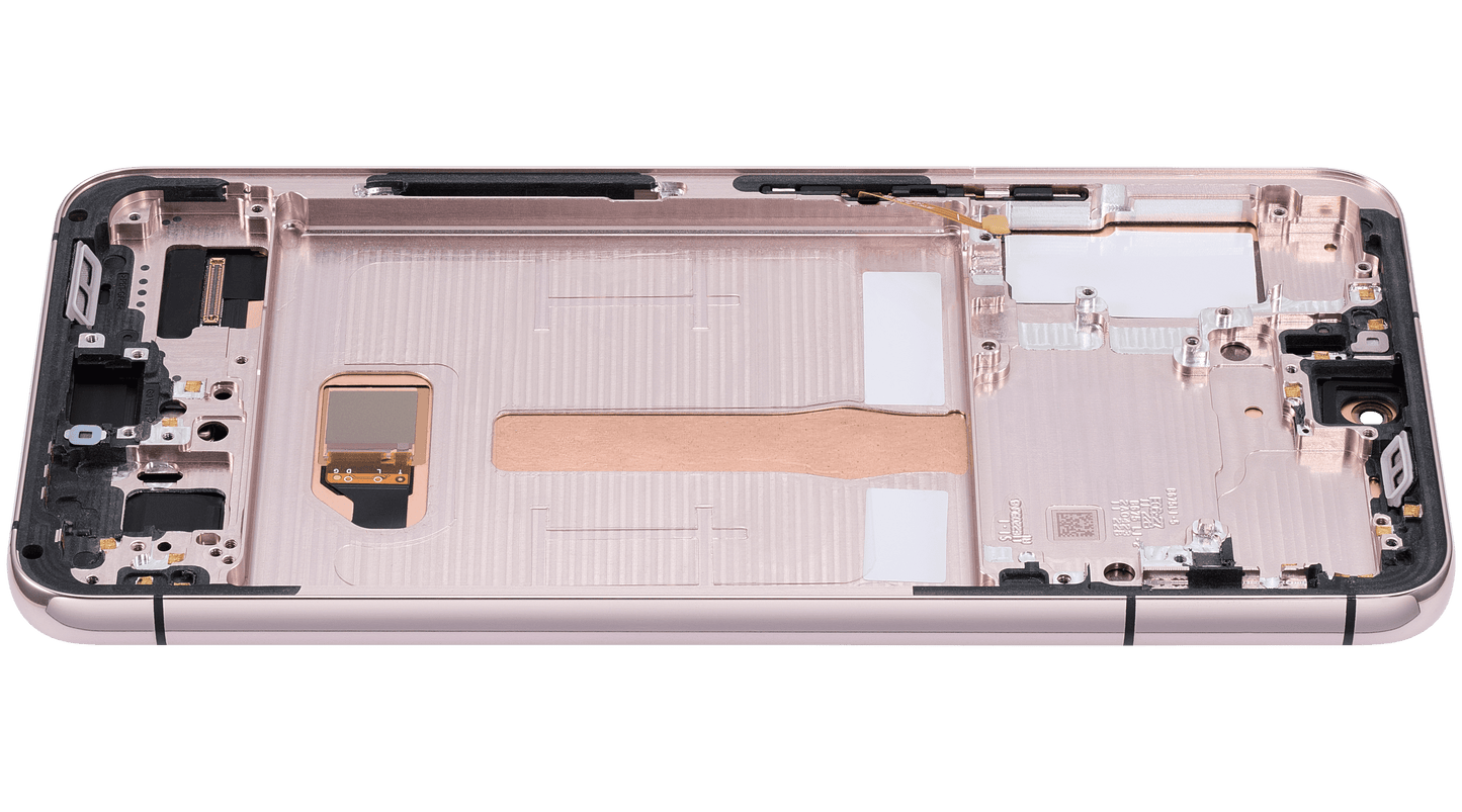 OLED Assembly With Frame For Samsung Galaxy S22 Plus 5G (US & International Version) (Aftermarket Plus) (Pink Gold / Violet)
