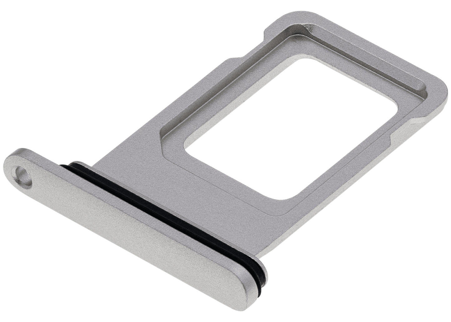 Single Sim Card Tray For iPhone 11 (White)