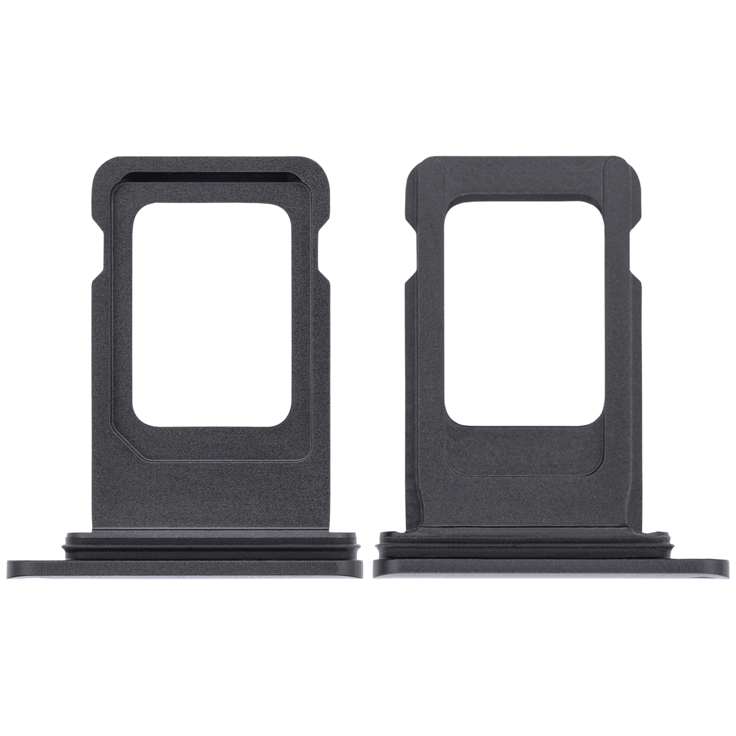 Single Sim Card Tray For iPhone 11 (Black)