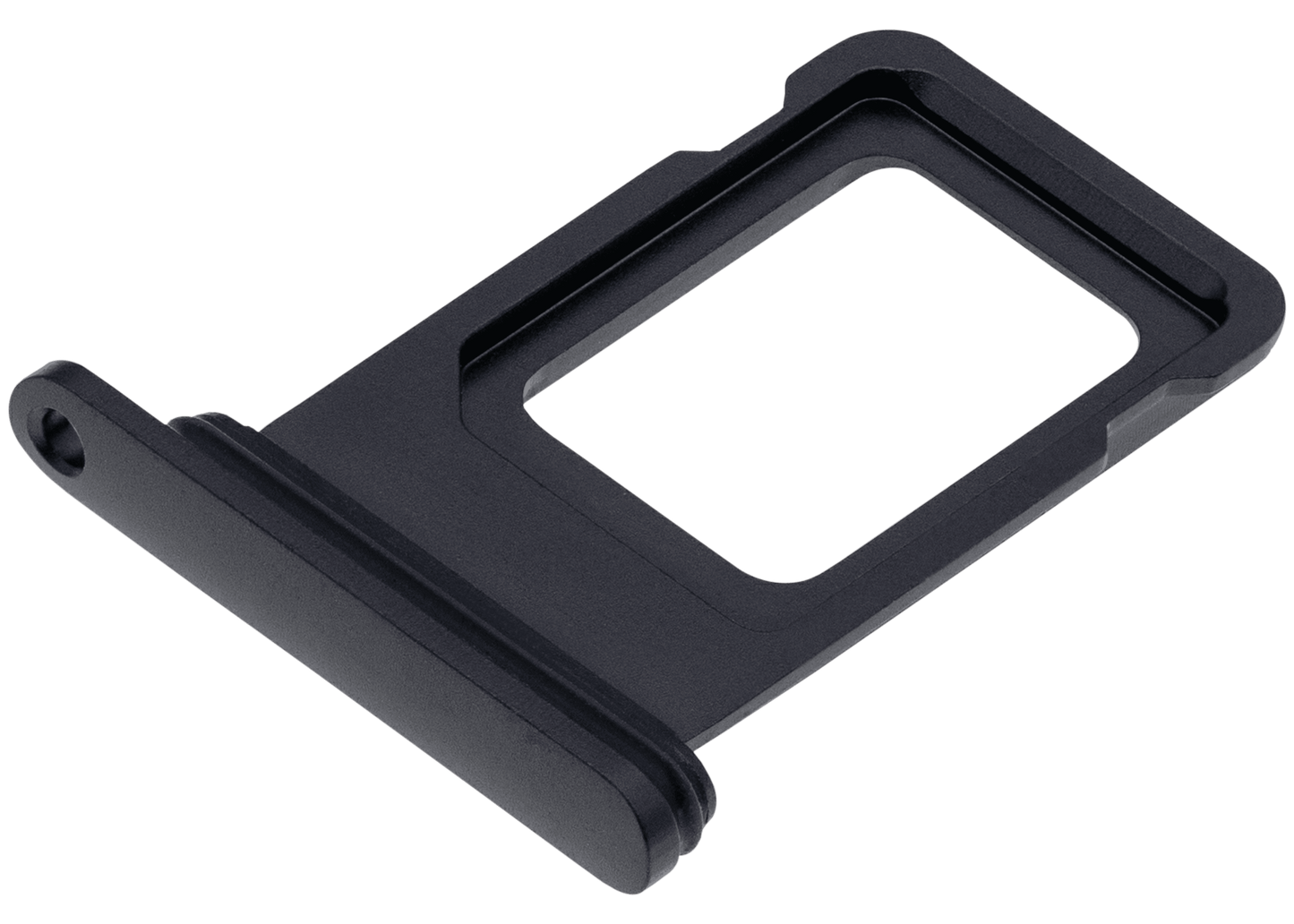 Single Sim Card Tray For iPhone 11 (Black)