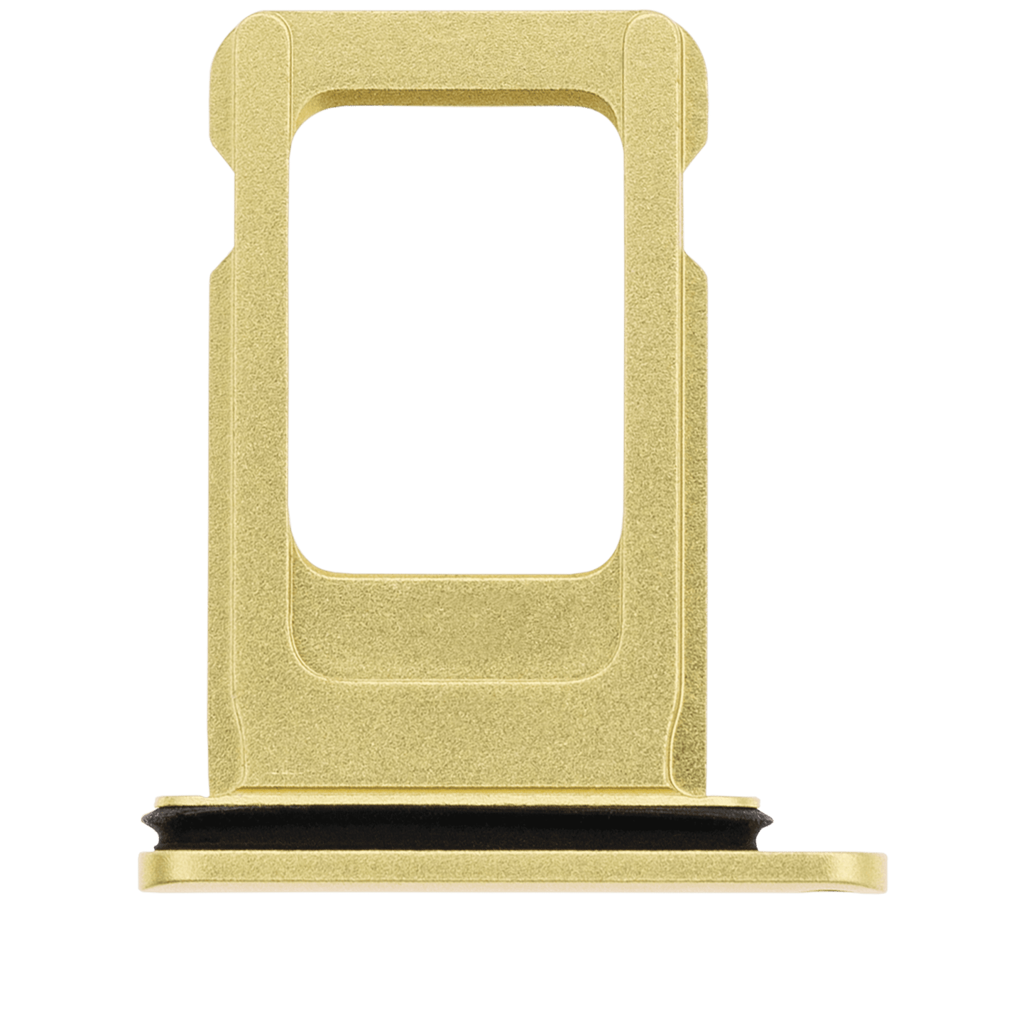 Single Sim Card Tray For iPhone 11 (Yellow)