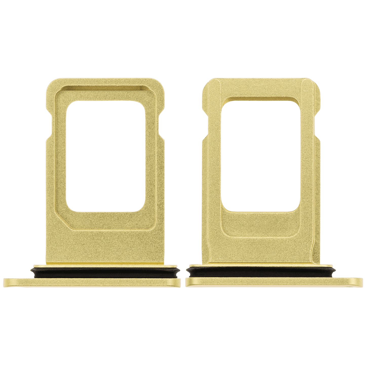 Single Sim Card Tray For iPhone 11 (Yellow)