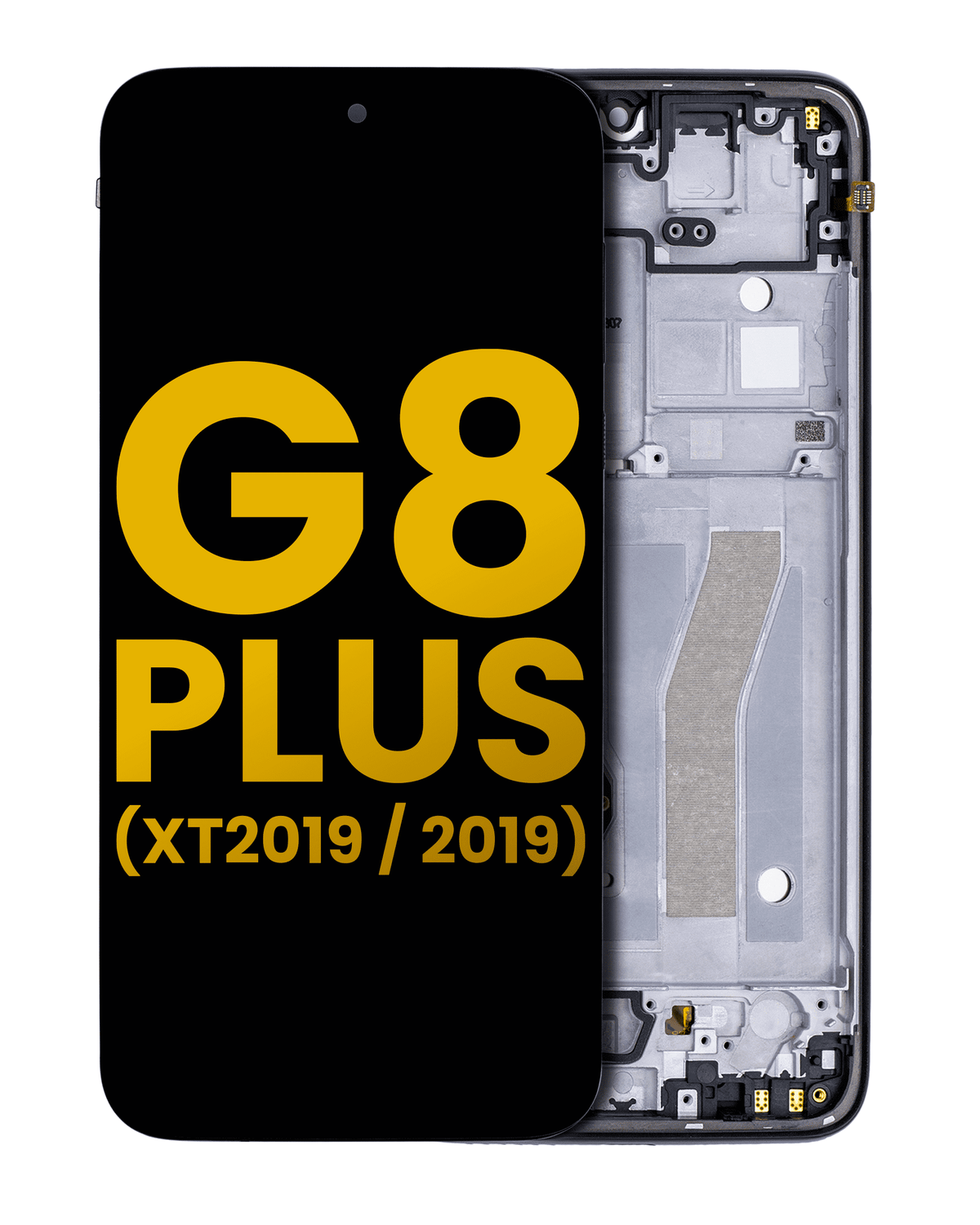 LCD Assembly With Frame For Motorola Moto G8 Plus (XT2019 / 2019) (Refurbished) (All Colors) | compatible mobile phone replacement part | SKU 107082067002 | product image 1
