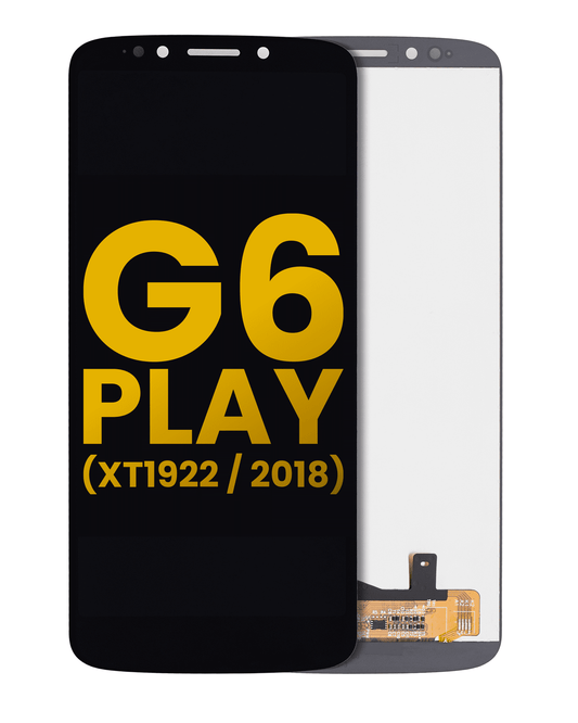 LCD Assembly Without Frame For Motorola Moto G6 Play (XT1922 / 2018) (International Version) (Refurbished) (Black) | compatible mobile phone replacement part | SKU 107081016808 | product image 1