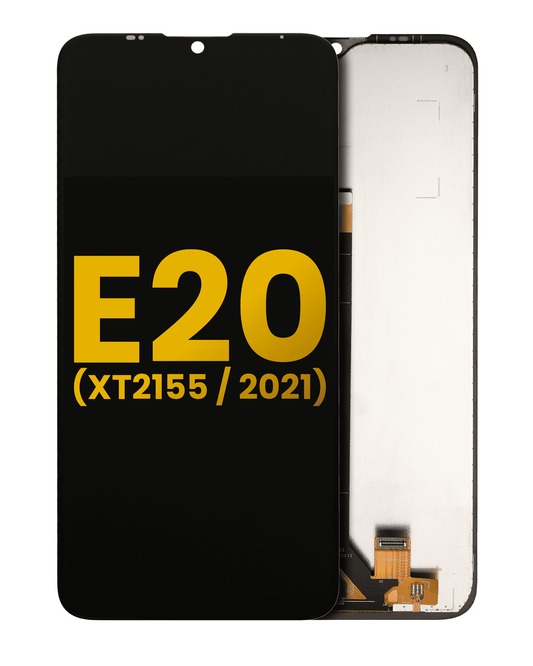 LCD Assembly Without Frame for Moto E20 (XT2155 / 2021) - Motorola screen replacement part, SKU 107082077701, product image 1
