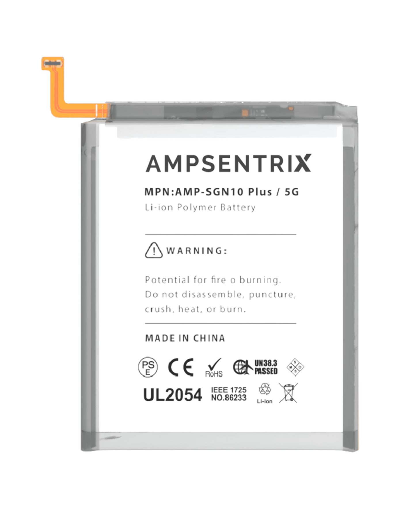 Replacement Battery For Samsung Galaxy Note 10 Plus / 5G (AmpSentrix Pro)