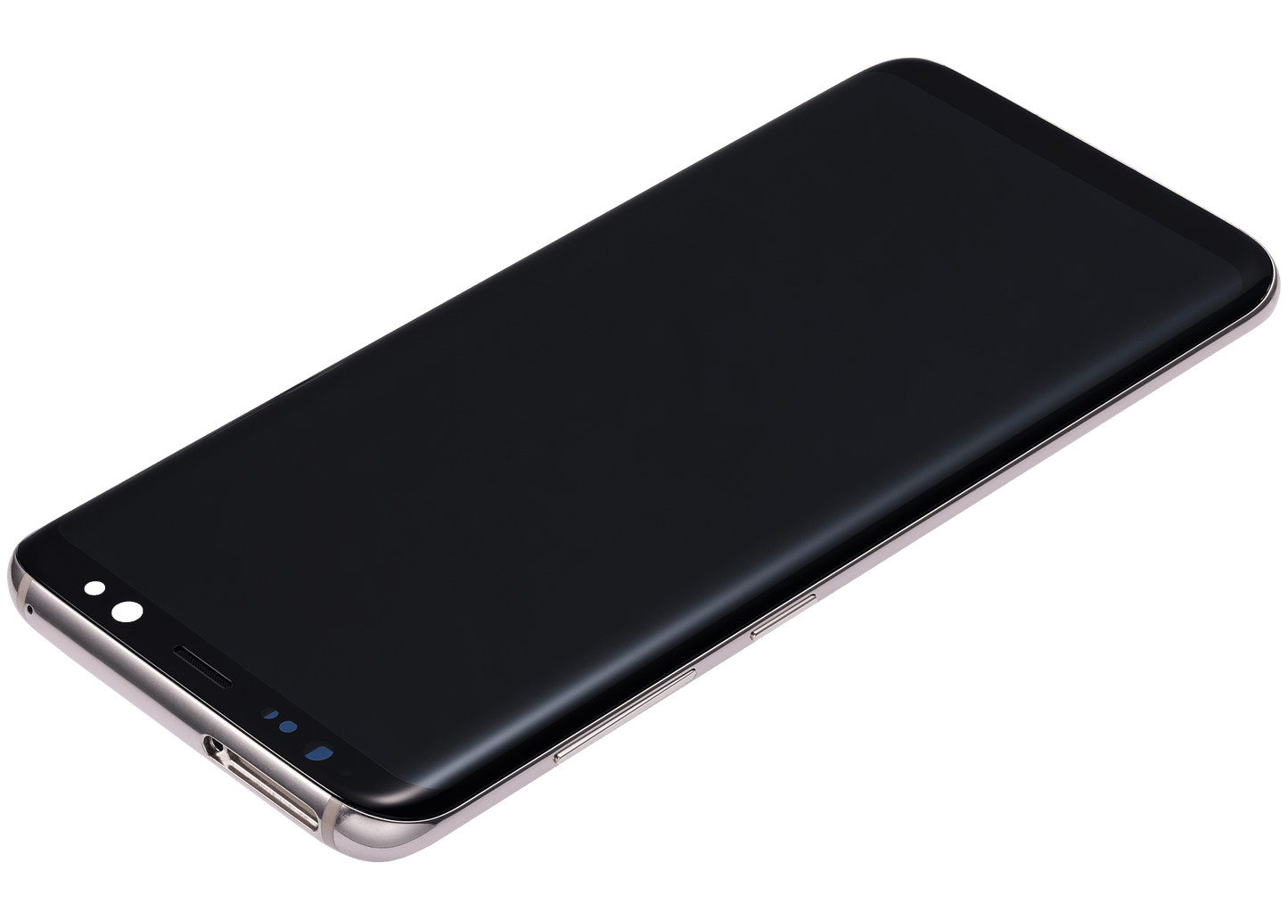 OLED Assembly With Frame For Samsung Galaxy S8 (Refurbished) (Arctic Silver)