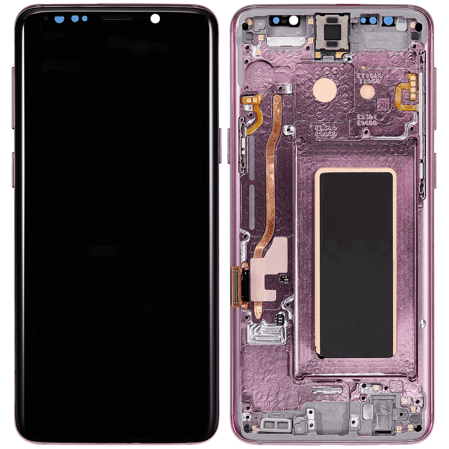 OLED Assembly With Frame For Samsung Galaxy S9 (Refurbished) (Lilac Purple)