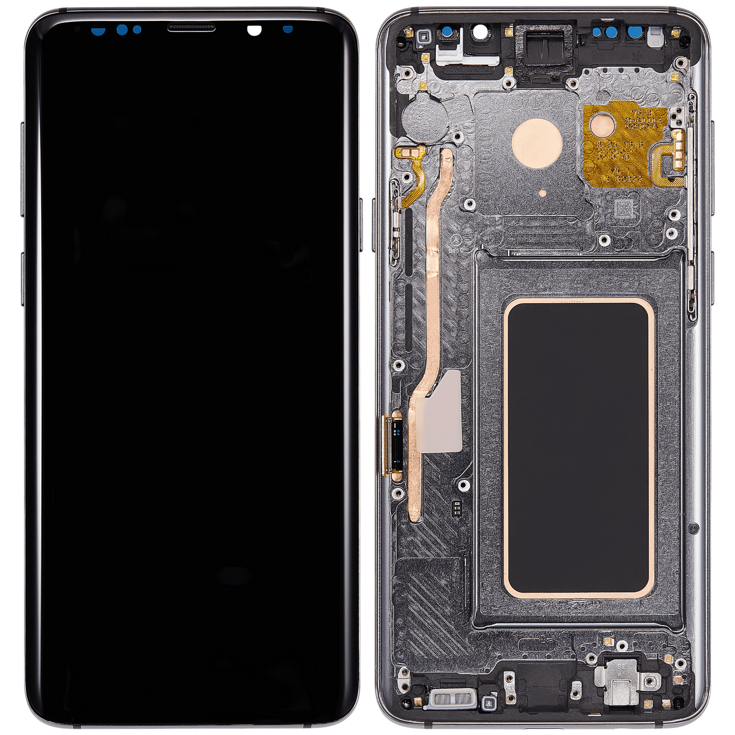 OLED Assembly With Frame For Samsung Galaxy S9 Plus (Refurbished) (Titanium Gray)