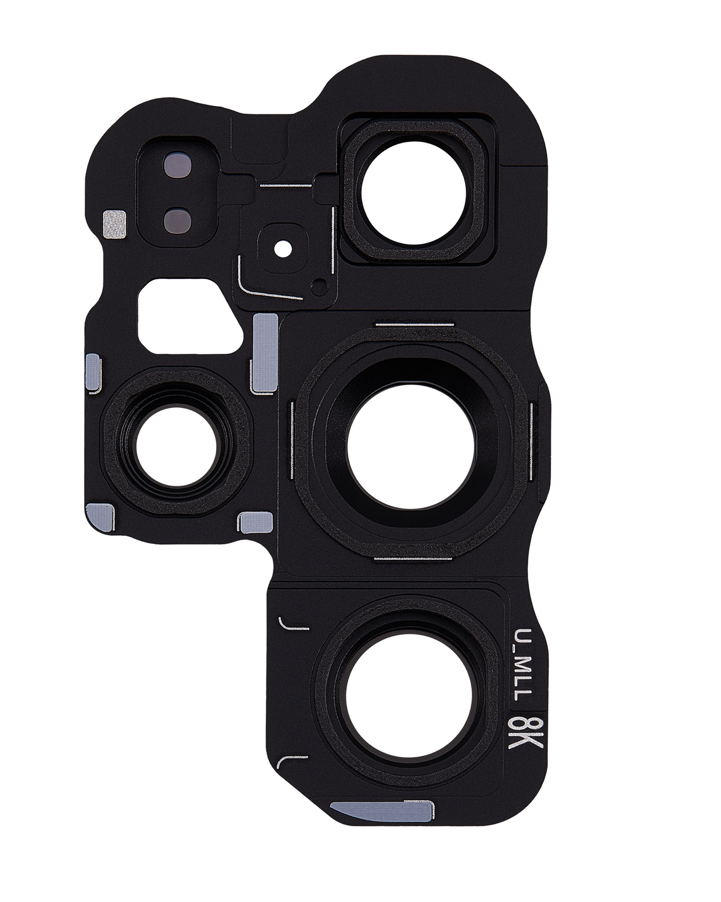 Back Camera Lens With Cover Bezel Ring For Samsung Galaxy S24 Ultra 5G (Titanium Black)