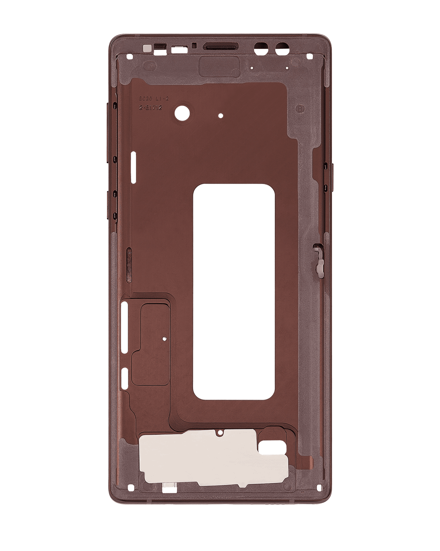 Mid-Frame Housing For Samsung Galaxy Note 9 (Metallic Copper)