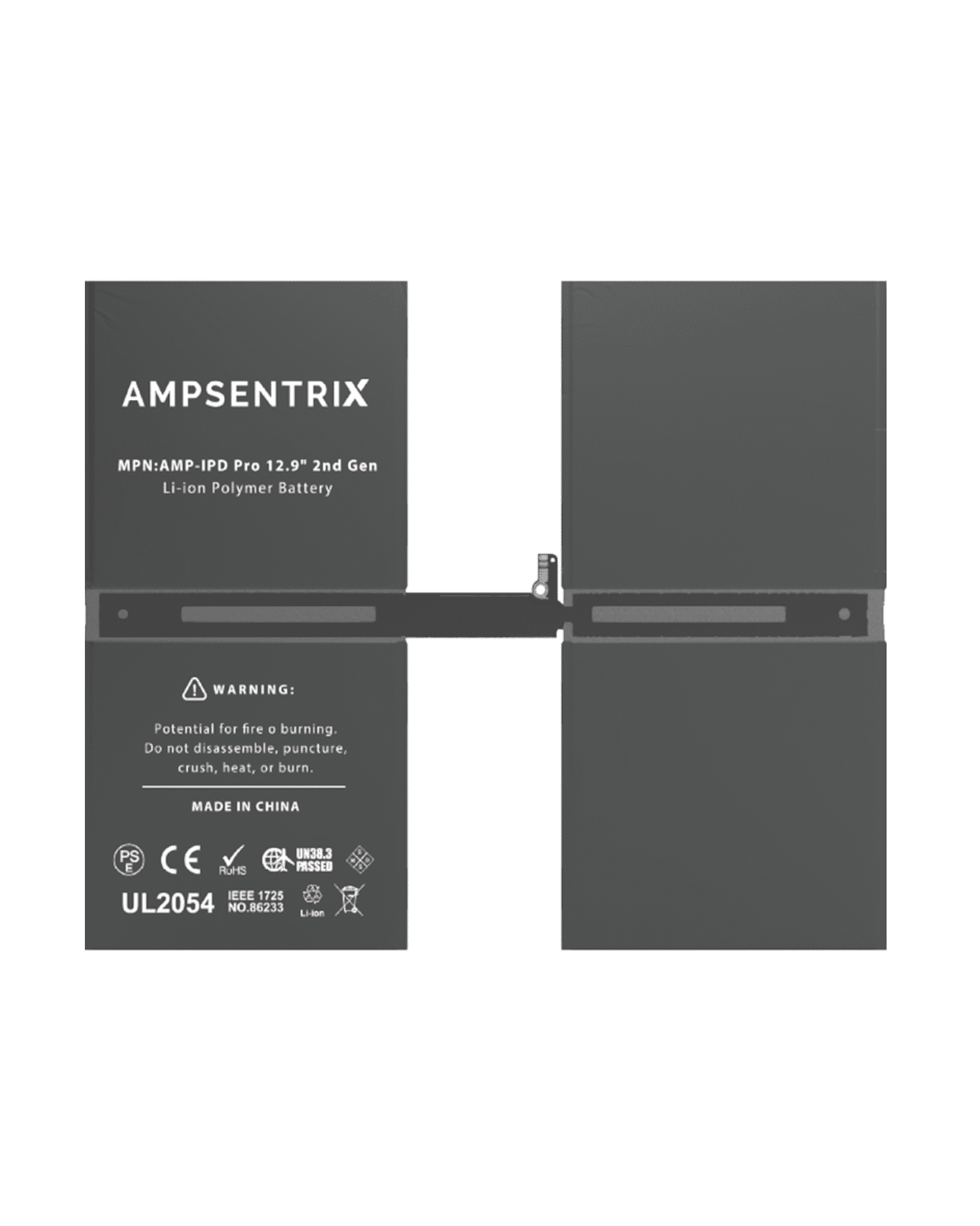 Replacement Battery For iPad Pro 12.9" 2nd Gen (2017) (AmpSentrix Pro)