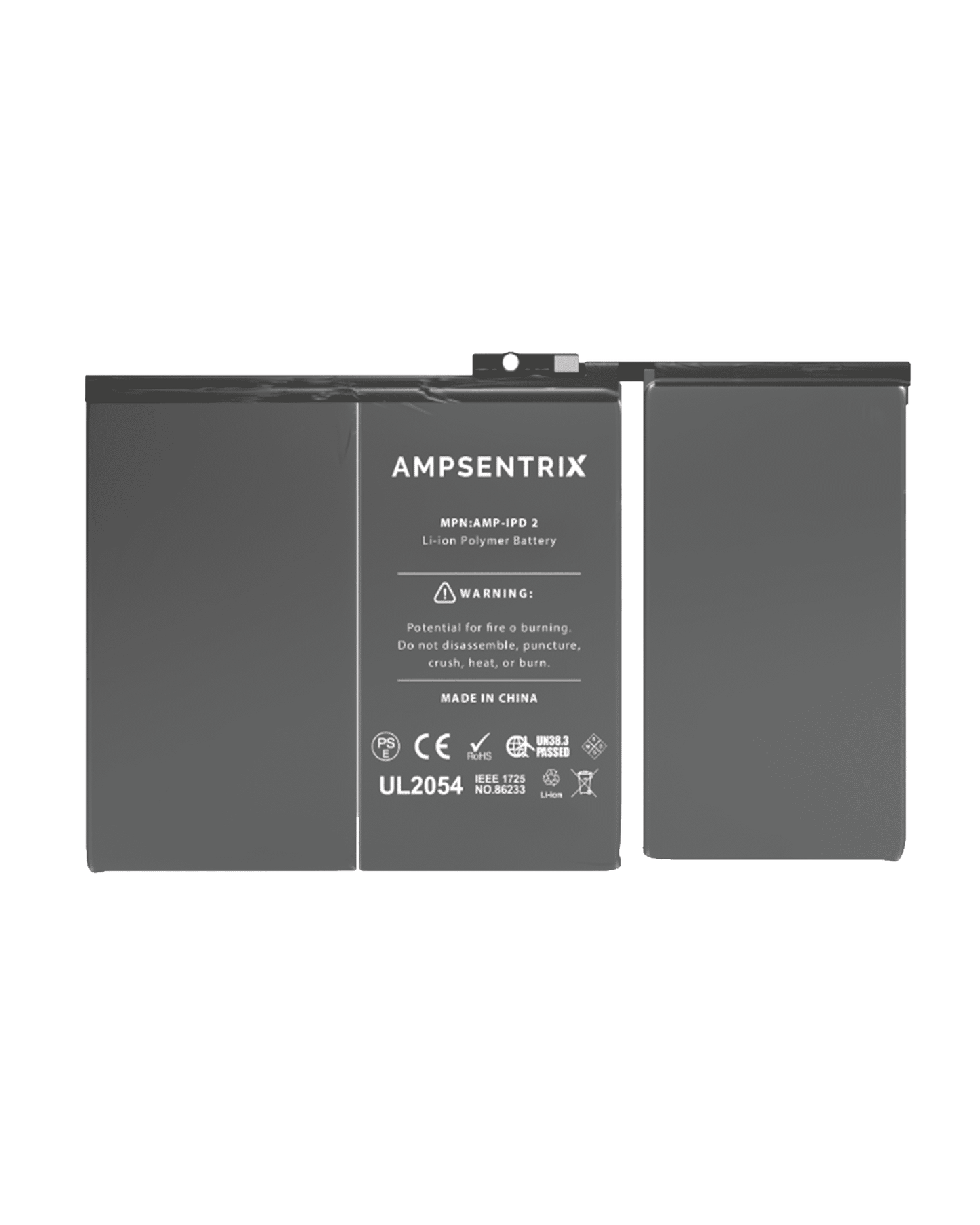 Replacement Battery For iPad 2 (AmpSentrix Pro)