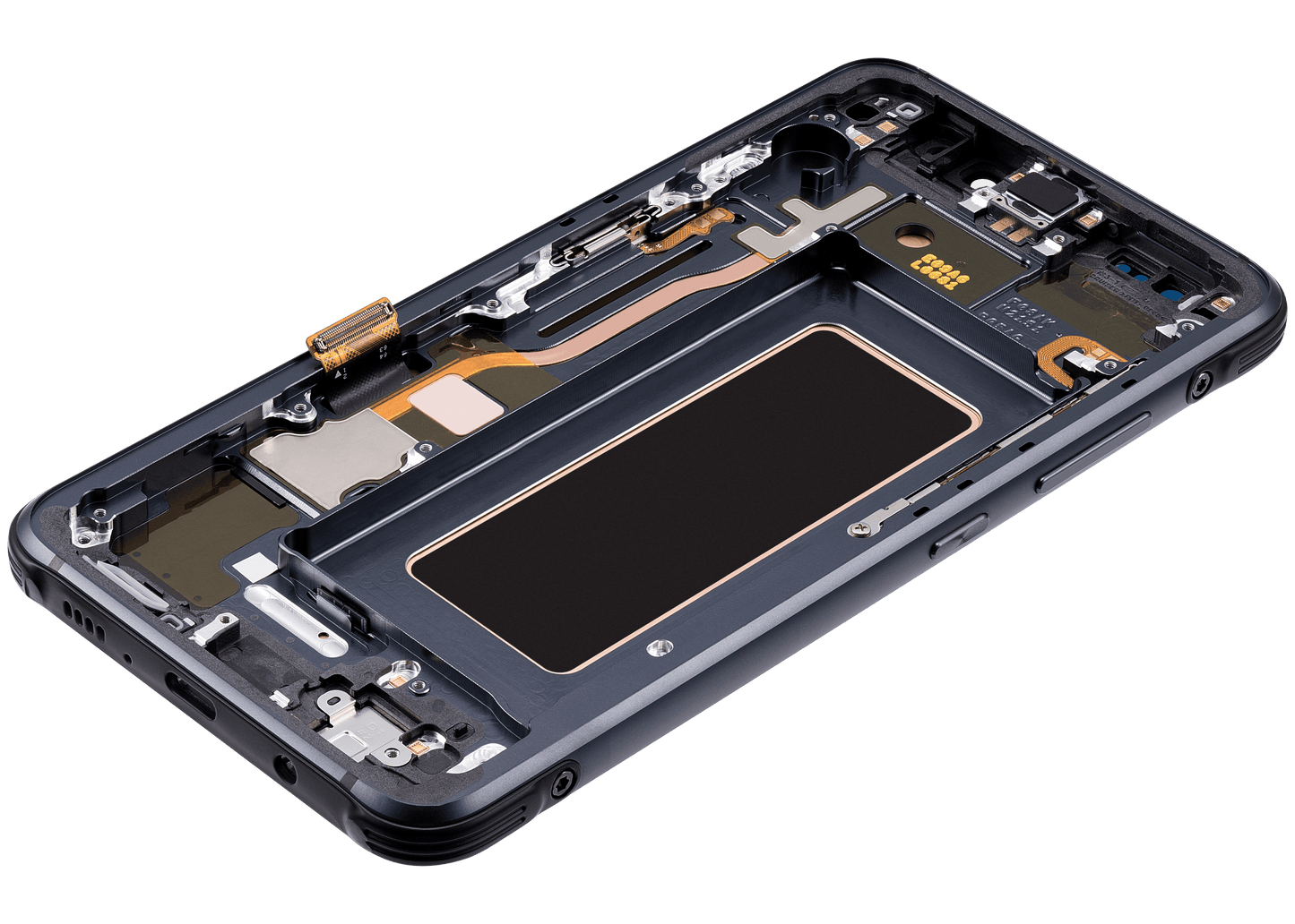 OLED Assembly With Frame For Samsung Galaxy S8 Active (Refurbished) (Meteor Gray)