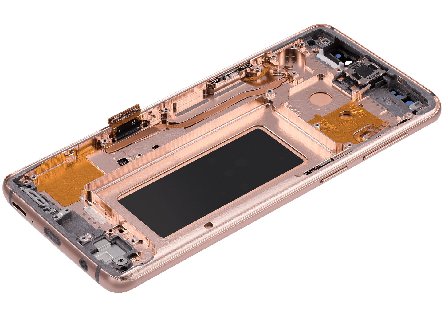 OLED Assembly With Frame For Samsung Galaxy S9 (Refurbished) (Sunrise Gold)