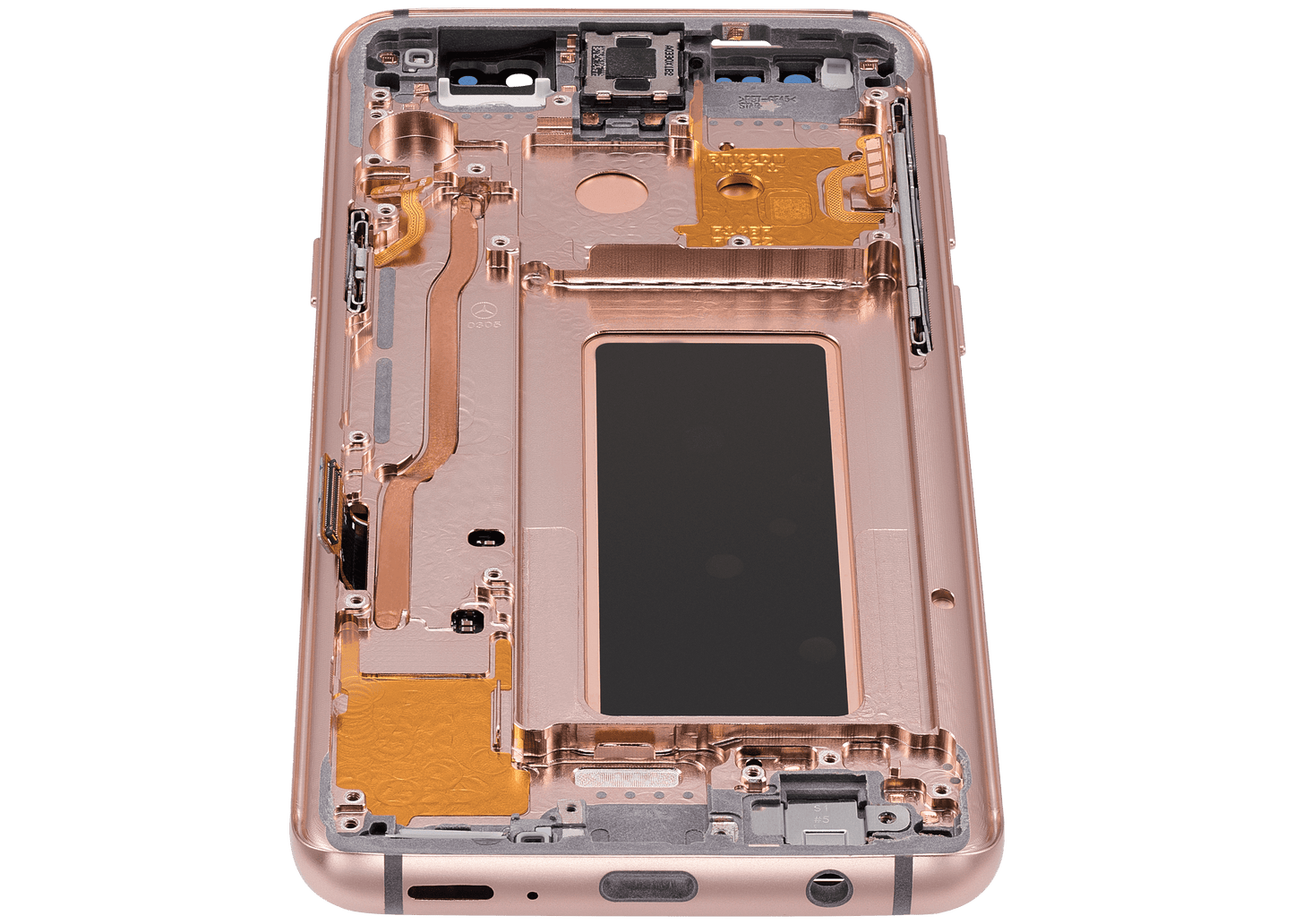 OLED Assembly With Frame For Samsung Galaxy S9 (Refurbished) (Sunrise Gold)
