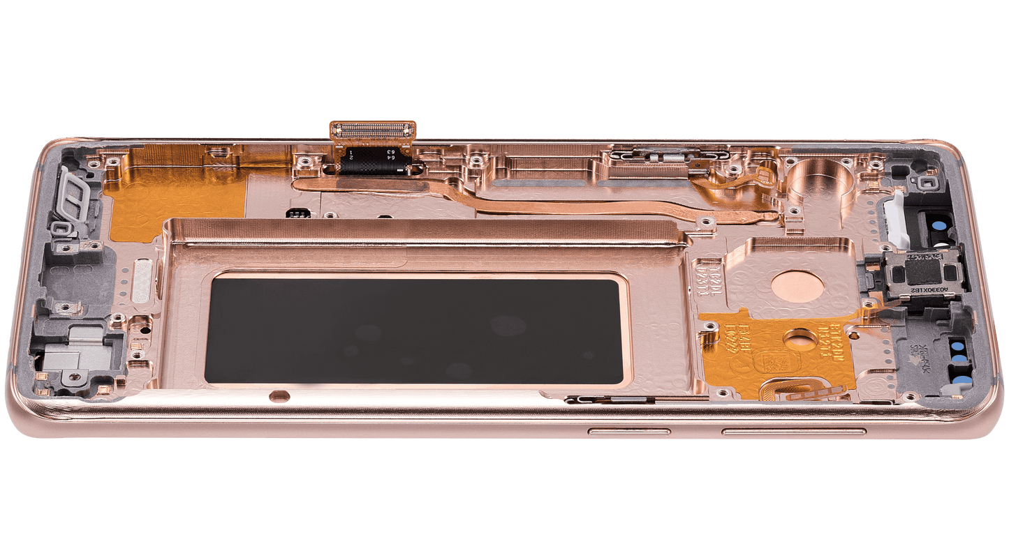 OLED Assembly With Frame For Samsung Galaxy S9 (Refurbished) (Sunrise Gold)