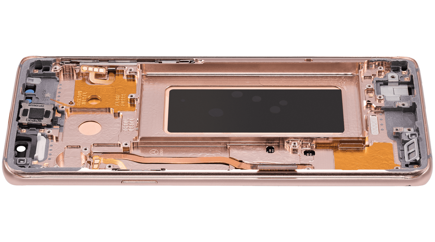 OLED Assembly With Frame For Samsung Galaxy S9 (Refurbished) (Sunrise Gold)