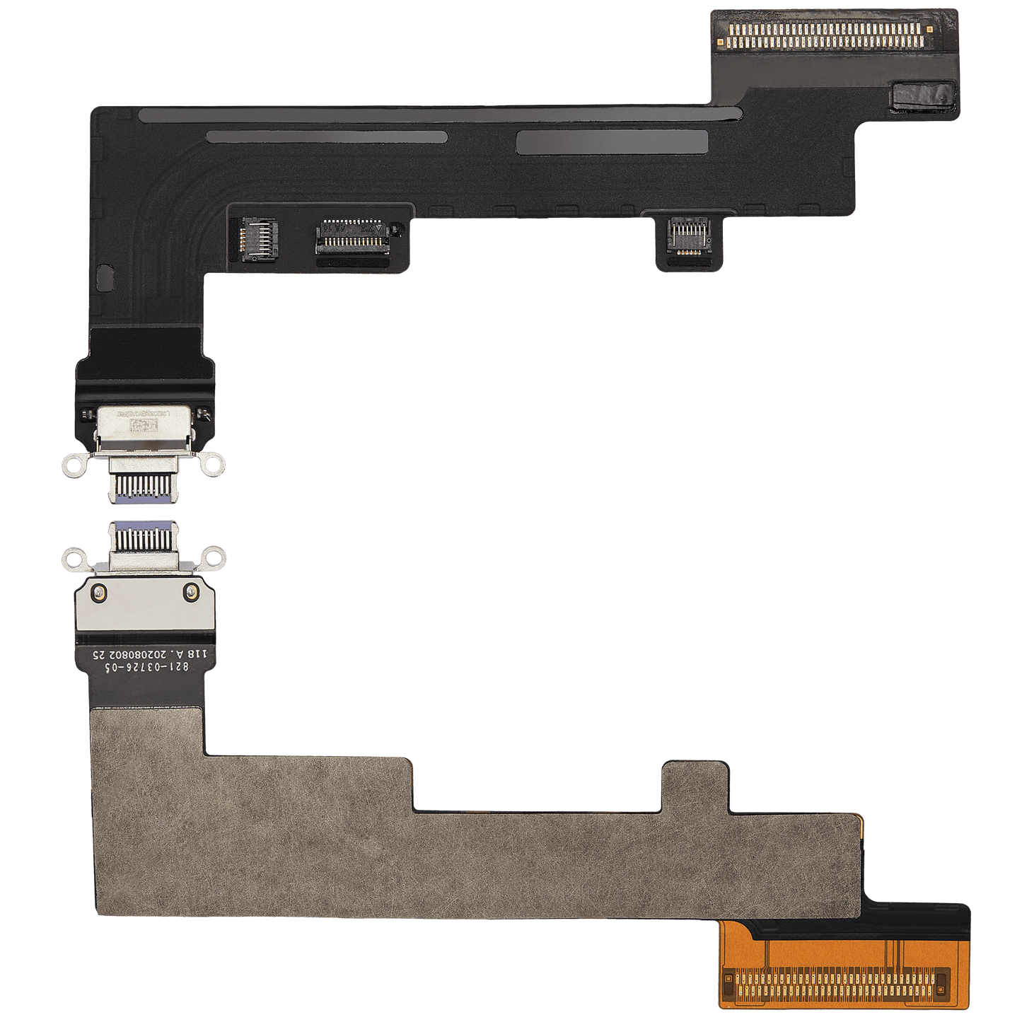 Charging Port Flex Cable For iPad Air 5 (Cellular) (Used OEM Pull: Grade A) (Purple)